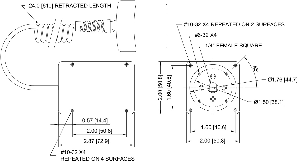 เซ็นเซอร์วัดแรงบิด เซ็นเซอร์แรงบิด (Torque Sensors) ยี่ห้อ Mark10 รุ่น